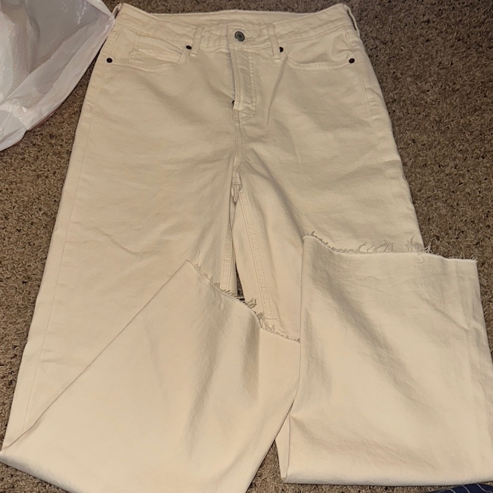 Women's Beige Jeans